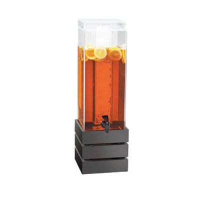 Cal-Mil 3301-3-96 3 gallon capacity Midnight Bamboo Beverage Dispenser