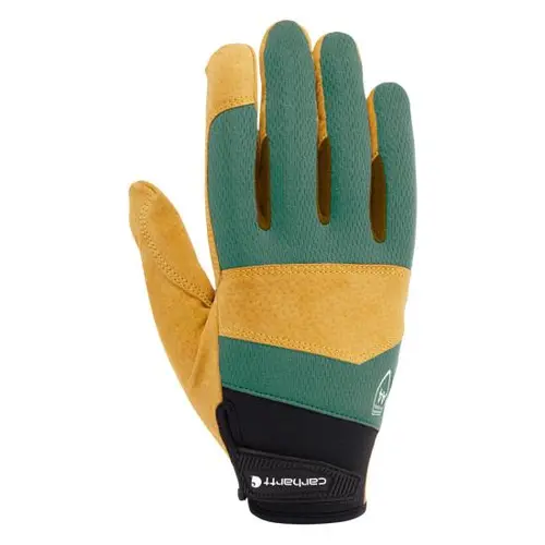 CARHARTT WA903 - Women's Cut Resistant High Dexterity Glove - Green Slate/Barley