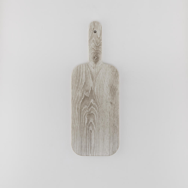 Whitewash Wood Melamine Serving Peels