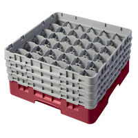 Cambro 36S800416 Camrack Glass Rack with 4 Extenders