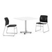 3080 AGENDA PLUS STACKING CHAIR- Black