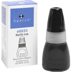 60033 STAMP INK REFILL, BLACK 1/EA