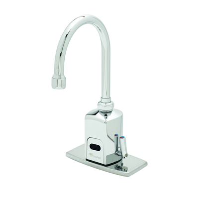 T&S Brass EC-3130-4DP Chekpoint Above Deck Electronic Faucet 4" Center to Center