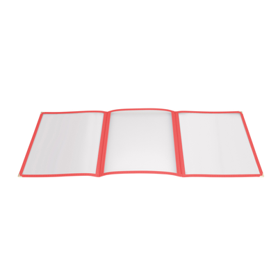 Winco PMCT-9R Triple Fold Menu Cover