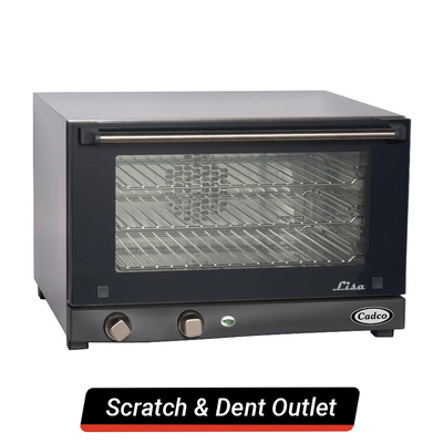 Cadco OV-013 Half-Size Countertop Convection Oven