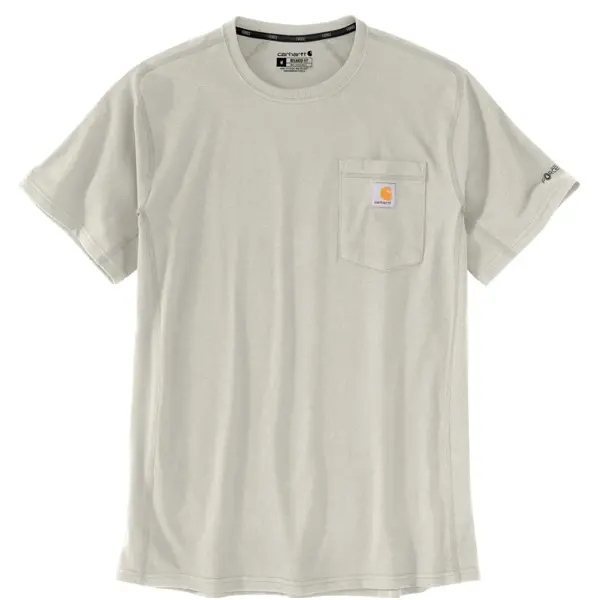 CARHARTT 106652 - Force® Relaxed Fit Midweight Short-Sleeve Pocket T-Shirt - Malt