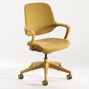 17811 KONFURB NIRO TASK CHAIR - Yellow