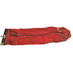 Red Zipper Bag W/Spring