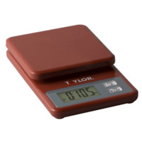 Taylor 3817R 11 lb Red Compact Digital Scale