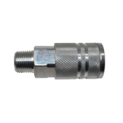 8-Ball Steel Coupler (3/8" Body, 3/8" Male NPT) Bulk Packed