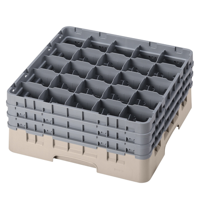 Cambro 25S738184 Camrack Glass Rack with 3 Extenders