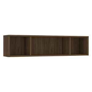 PL1044OH - 71" ELEMENTS SERIES OPEN HUTCH- Modern Walnut