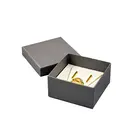 GREY EARRING/PENDANT/RING BOX