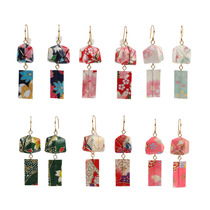 Earrings Paper Balloon Pierced Assorted