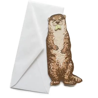 Hissing Mink Greeting Cards