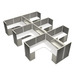 WEBBTYP3 - 53"H, 6-Pod, 6' x 6', Webb Typical - no power