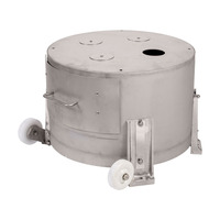 Hobart 6460-CBTSST Cabinet Base & Trap Stainless Steel Strainer