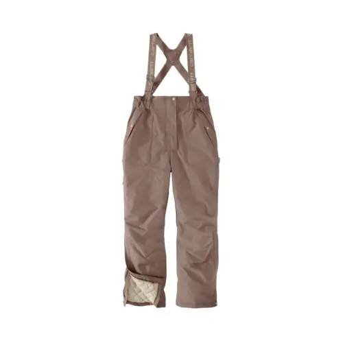 CARHARTT 107097 - Women's Storm Defender® Insulated Bib Overall - Stone Brown