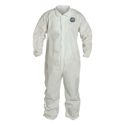 Coveralls - Large - Microporous - White
