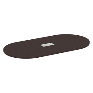 PL135T RACE TRACK SHAPE 71x35 TOP- ESPRESSO