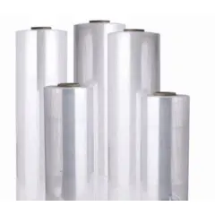 30" X 5000' 95 GAUGE CLEAR CAST STRETCH FILM, SUPERFLEX, 20 RL/PLT