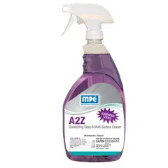 106988 A2Z LAVENDER DISINFECTING GLASS & SURFACE CLEANER, 1 QUART, 12/CS