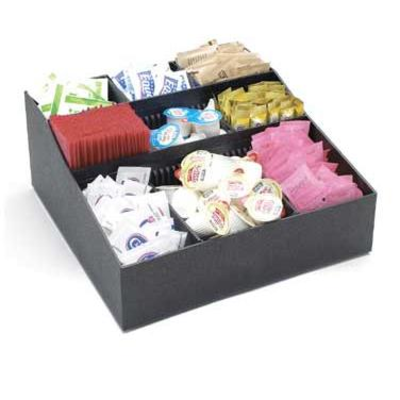 Cal-Mil 1260 12"W x 12"D x 5-1/2"H Classic Coffee Condiment Unit