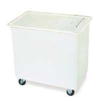 Carlisle 27 Gallon White Ingredient Bin