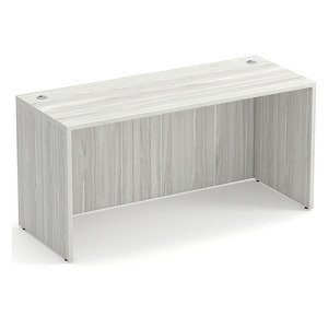 PL129 24x60 CREDENZA SHELL- Silver Birch