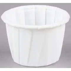 .75 OZ PAPER PORTION SOUFFLE CUP, PLEATED 5000/CASE