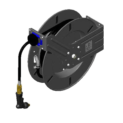 T&S Brass 5HR-242-09 Equip Open Hose Reel Powder Coated Steel