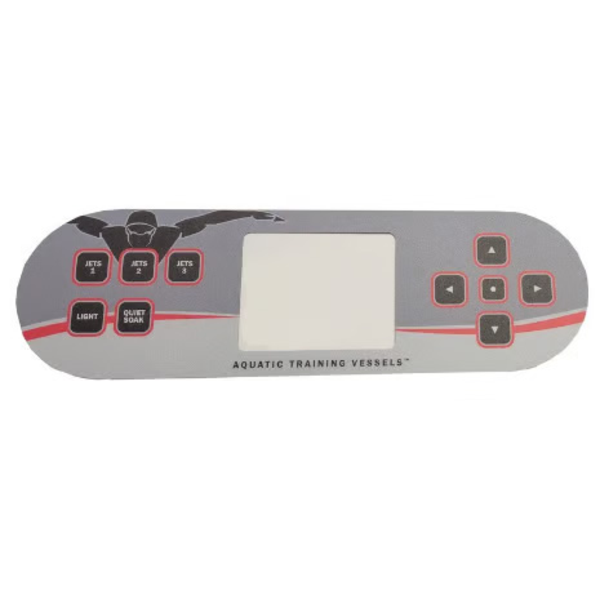Marquis TP700 10-Button ATV Logo Overlay 650-0810