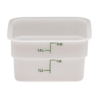 Cambro 2SFSP148 Poly 2 qt. CamSquare Containers