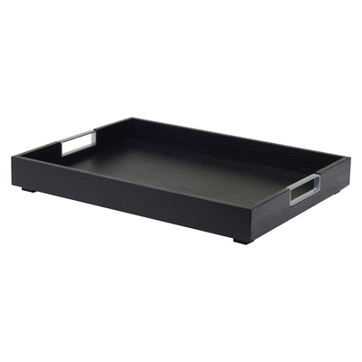 Cal-Mil 22347-87 22"W x 17"D x 3"H Cinderwood Room Service Tray