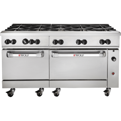 Wolf Range C60SS-6B24GB Challenger Xl Restaurant Range 60"