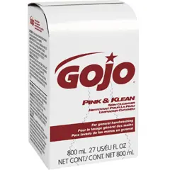 GOJO PINK & KLEAN REFILL BOX 800 ML 12/CS  GOJO9128
