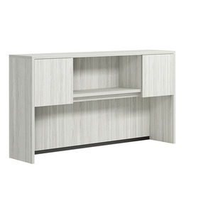 CLAHU2001- Hutch with 2 Laminate Doors- Silver Birch