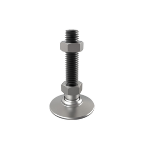 Jergens 32574 Leveling Pad, M20  Threaded