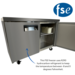 FSE 48-Inch Two Door Undercounter Freezer