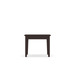 PL220 24X24 END TABLE- ESPRESSO