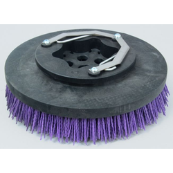Brush, 11" .050 Grit W/Plate