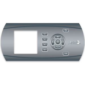 Gecko K-600 Graphic 4-Button Topside Overlay 9916-101381