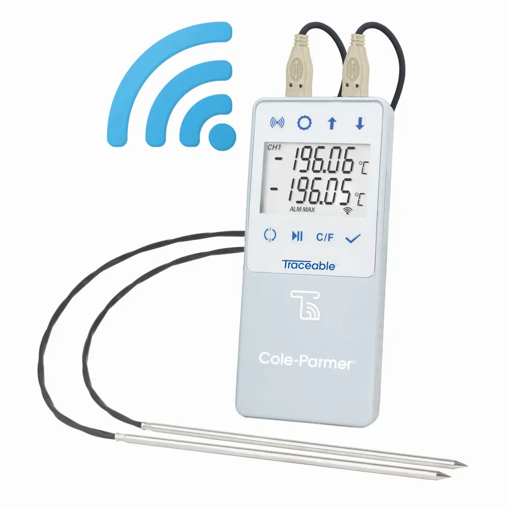 Weber Scientific LN2 Monitoring TraceableLIVE Thermometer