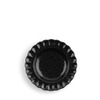 Sauce Dish Crimp Black 3.5"