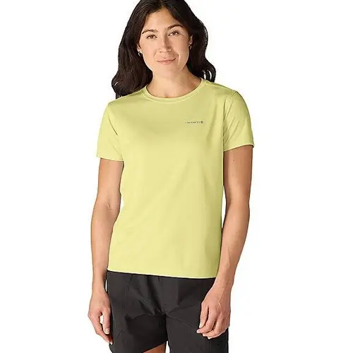 CARHARTT 106830 - Women's Force Sun Defender™ Relaxed Fit Short-Sleeve Shirt - Celestial Yellow