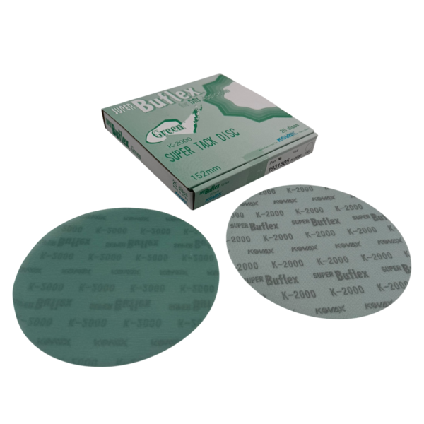 6" Dry Buflex Discs - Grn Nh