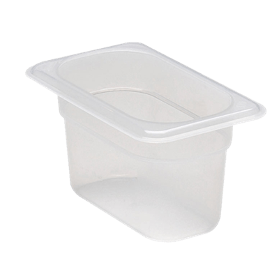 Cambro Translucent 1/9 Size 4"D Food Pans