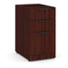  PL166 BOX/BOX/FILE PEDESTAL- Mahogany