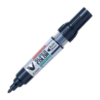 Permanent Marker - Black - Chisel Tip - Pilot