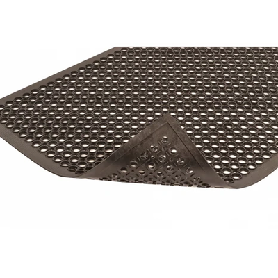Notrax T30S0310BL 3' x 10' Black General Purpose Non-Slip Mat